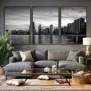 Chicago Wall Art Canvas Print, Chicago City Downtown Night by MyGreatCanvas | Canvas Wall Art Prints | Photo Prints & Wall Decor