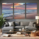 Ocean Sunset Wall Art Canvas Print – Coastal Beach by MyGreatCanvas | Canvas Wall Art Prints | Photo Prints & Wall Decor