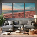 Pastel Beach Wall Art Canvas Print – Soft Coastal by MyGreatCanvas | Canvas Wall Art Prints | Photo Prints & Wall Decor