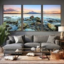 Mayon Volcano Seascape Wall Art Canvas Print, Tropical Ocean by MyGreatCanvas | Canvas Wall Art Prints | Photo Prints & Wall Decor