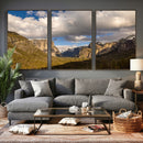 Yosemite Valley River Landscape Wall Art Canvas Print, by MyGreatCanvas | Canvas Wall Art Prints | Photo Prints & Wall Decor