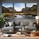 Yosemite Valley Mountain Landscape Wall Art Canvas Print, by MyGreatCanvas | Canvas Wall Art Prints | Photo Prints & Wall Decor