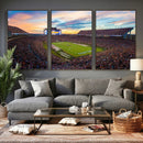Auburn Stadium Sunset Wall Art Canvas Print, Jordan Hare by MyGreatCanvas | Canvas Wall Art Prints | Photo Prints & Wall Decor