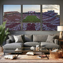Oklahoma Sooners Gaylord Family Oklahoma Memorial Stadium by MyGreatCanvas | Canvas Wall Art Prints | Photo Prints & Wall Decor