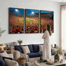 Clemson Tigers Memorial Stadium Wall Art Canvas Print