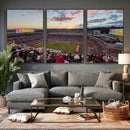 Donald W. Reynolds Razorback Stadium Wall Art Canvas Print – by MyGreatCanvas | Canvas Wall Art Prints | Photo Prints & Wall Decor
