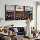 Donald W. Reynolds Razorback Stadium Wall Art Canvas Print –