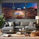 Oklahoma Memorial Stadium Wall Art Canvas Print – Oklahoma by MyGreatCanvas | Canvas Wall Art Prints | Photo Prints & Wall Decor
