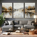 Abstract Landscape Wall Art Canvas Print, Modern Lake by MyGreatCanvas | Canvas Wall Art Prints | Photo Prints & Wall Decor