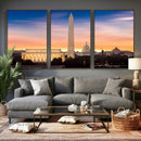 Washington DC Skyline Wall Art Canvas Print – Lincoln by MyGreatCanvas | Canvas Wall Art Prints | Photo Prints & Wall Decor