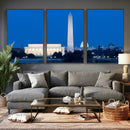 Washington DC Skyline Wall Art Canvas Print – Lincoln by MyGreatCanvas | Canvas Wall Art Prints | Photo Prints & Wall Decor