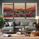 Yayoi Kusama Colorful Landscape Wall Art Canvas Print – by MyGreatCanvas | Canvas Wall Art Prints | Photo Prints & Wall Decor