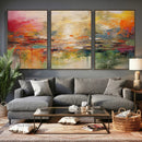 Colorful Abstract Canvas Wall Art — Large Textured Oil by MyGreatCanvas | Canvas Wall Art Prints | Photo Prints & Wall Decor