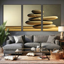 Zen Stone Wall Art Canvas Print, Balanced Rock Stack Framed by MyGreatCanvas | Canvas Wall Art Prints | Photo Prints & Wall Decor