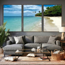 Puerto Rico Beach Paradise Wall Art – Tropical Coastal Print by MyGreatCanvas | Canvas Wall Art Prints | Photo Prints & Wall Decor