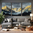Abstract Mountain Wall Art Canvas Print Modern Landscape Painting Print by MyGreatCanvas | Canvas Wall Art Prints | Photo Prints & Wall Decor
