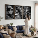 Old Pair of Mens Skates Wall Art Canvas, Men Skates Wall Art