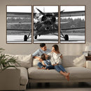Wall Art Old War Plane Canvas Print by MyGreatCanvas | Canvas Wall Art Prints | Photo Prints & Wall Decor