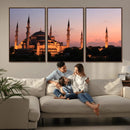 Wall Art Turkey Istanbul Skyline Canvas Print by MyGreatCanvas | Canvas Wall Art Prints | Photo Prints & Wall Decor