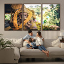 Hinduism Statue Wall Art Canvas Print
