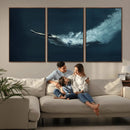 Swimmer Wall Art Canvas Print
