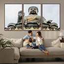 Buddha Statue Wall Art Canvas Print
