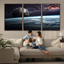 Space and Planet Canvas Print by MyGreatCanvas | Canvas Wall Art Prints | Photo Prints & Wall Decor