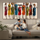 Abstract African Women Wall Art Canvas Print by MyGreatCanvas | Canvas Wall Art Prints | Photo Prints & Wall Decor
