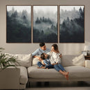 Nature Wall Decor - Serene Triptych Nature Print – Woodland by MyGreatCanvas | Canvas Wall Art Prints | Photo Prints & Wall Decor