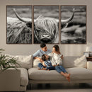 Cow Focus Canvas Wall Art Print by MyGreatCanvas | Canvas Wall Art Prints | Photo Prints & Wall Decor