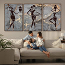 Abstract African Womens Art Canvas Print by MyGreatCanvas | Canvas Wall Art Prints | Photo Prints & Wall Decor