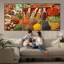 Spices Kitchen Wall Art Canvas Print by MyGreatCanvas | Canvas Wall Art Prints | Photo Prints & Wall Decor