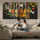 Kitchen Spice Wall Art Canvas Print