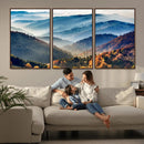 Mountains Forest Autumn Wall Art Canvas Print by MyGreatCanvas | Canvas Wall Art Prints | Photo Prints & Wall Decor