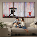 Banksy Wall Art Canvas Print, Framed Graffiti Art Picture by MyGreatCanvas | Canvas Wall Art Prints | Photo Prints & Wall Decor