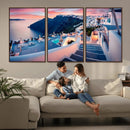 Santorini Island Wall Art Canvas Print by MyGreatCanvas | Canvas Wall Art Prints | Photo Prints & Wall Decor