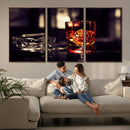 Whiskey and Cigar Canvas – Luxurious Wall Art for Home or