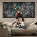 Wall Art Deer Art Animal Canvas, Framed Wall Art Deer Canvas by MyGreatCanvas | Canvas Wall Art Prints | Photo Prints & Wall Decor