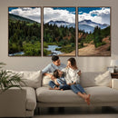 San Juan Nal Forest Wall Art Landscape Canvas Print
