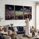 Mississippi State Bulldogs Stadium Wall Art Canvas Print –