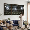 American Football Stadium Wall Art Canvas Print, Stadium