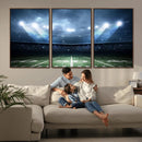 American Football Stadium Wall Art Canvas, American Football by MyGreatCanvas | Canvas Wall Art Prints | Photo Prints & Wall Decor