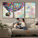 Up Pixar Poster, Look Up Pixar Wall Art, Up Pixar Canvas,