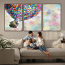 Up Pixar Poster, Look Up Pixar Wall Art, Up Pixar Canvas,