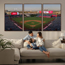 Los Angeles Angels Baseball Canvas Print - Anaheim Angel
