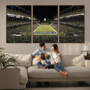 Seattle Seahawks Football Team Print Wall Art - Seattle by MyGreatCanvas | Canvas Wall Art Prints | Photo Prints & Wall Decor