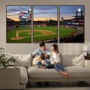 Citizens Bank Park Philadelphia Phillies Wall Art Canvas |