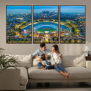 Los Angeles Dodgers Wall Art Canvas, Dodger Stadium Wall Art