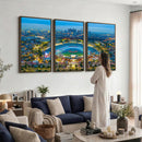 Los Angeles Dodgers Wall Art Canvas, Dodger Stadium Wall Art