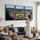 Los Angeles Dodgers Dodger Stadium Wall Art Canvas Print -